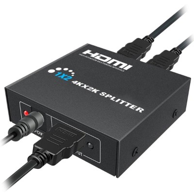 SPLITTER HDMI 1X2 4K -ULTRA HD RS-SHD1X2-3